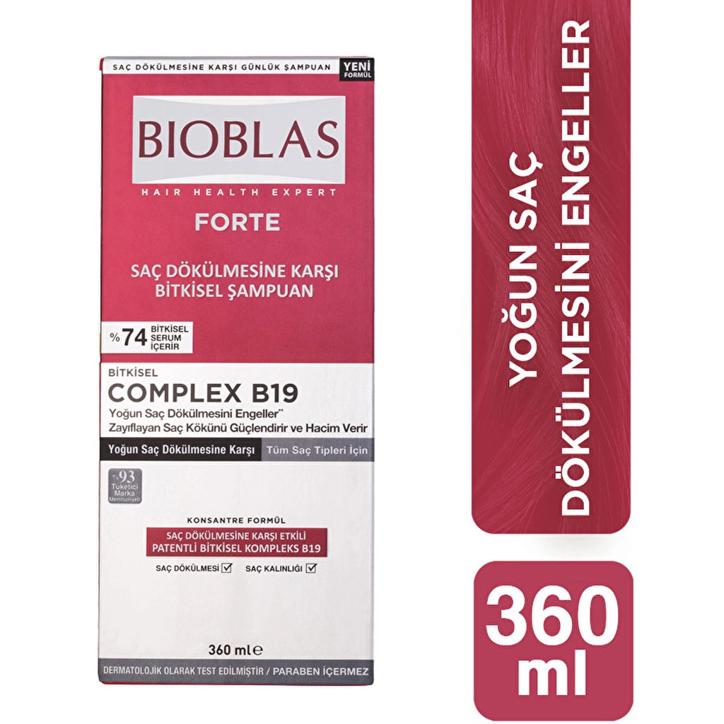 Bioblas Forte Shampoo 360 ml