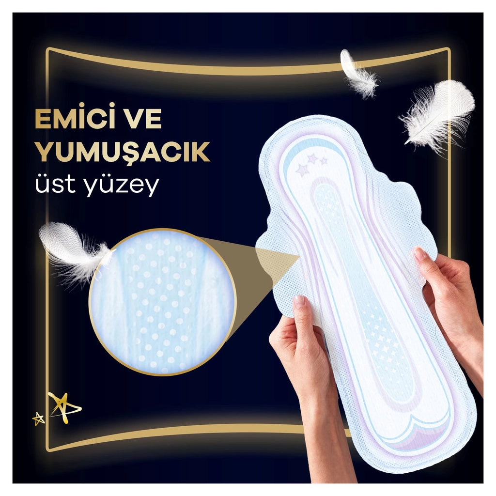 Orkid Ultra Night Extra Plus (Size 5) Hygienic Pads 5 Pcs
