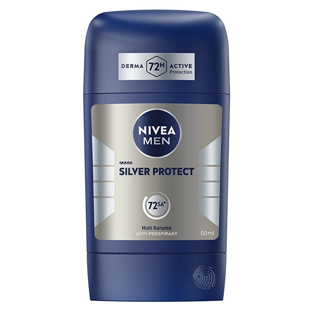Nivea Men Male Stick Deodorant Silver Protect 50 ml