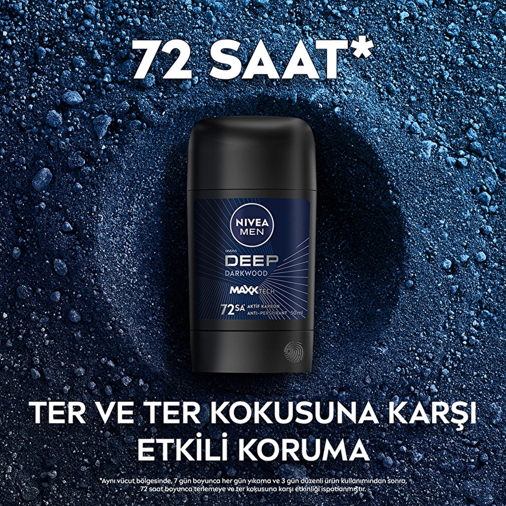 Nivea Men Male Stick Deodorant Deep Dimension 50 ml