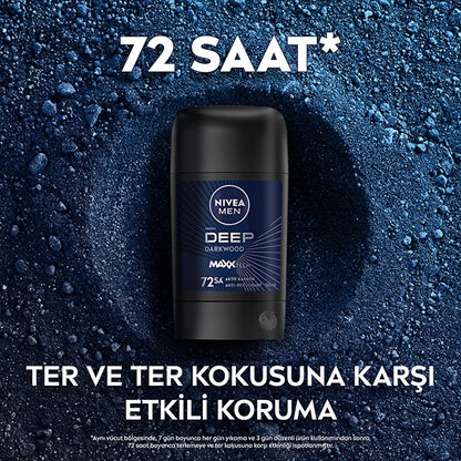 Nivea Men Male Stick Deodorant Deep Dimension 50 ml