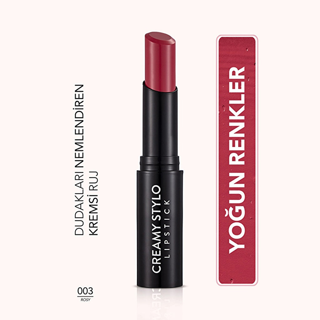 Flormar Creamy Stylo Moisturizing Effect Lipstick 002 Blushy
