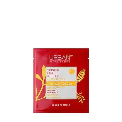 Urban Care Twisted Curls Hibiscus and Shea Butter Curl Defining Pre-Shower Hair Care Mask 50 ml