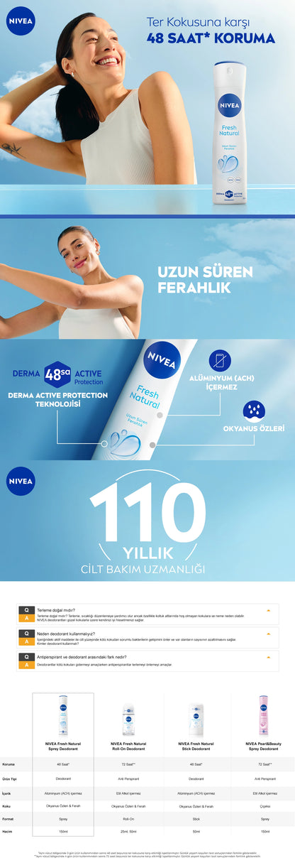 Nivea Fresh Natural Women&