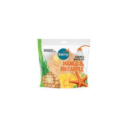 Balmy Mango &amp; Pineapple Soapy Bath Loofah