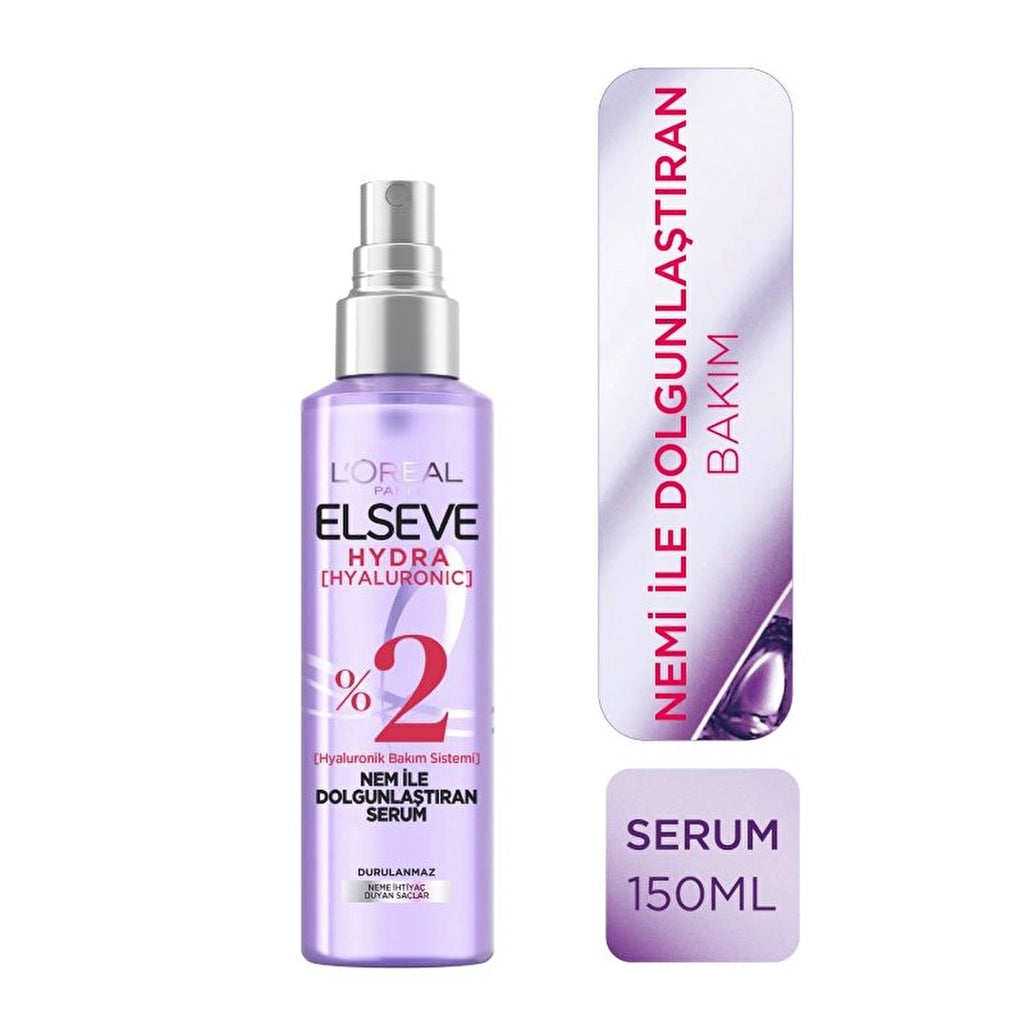 Loreal Paris Elseve Hydra Hyaluronic Moisture Plumping Serum 150 ml