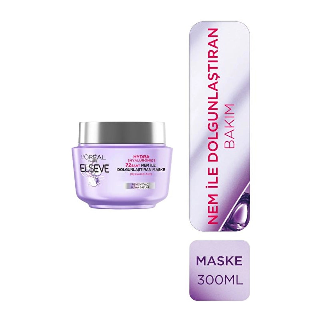 Loreal Paris Elseve Hydra Hyaluronic 72 Hour Moisture Plumping Mask 300 ml