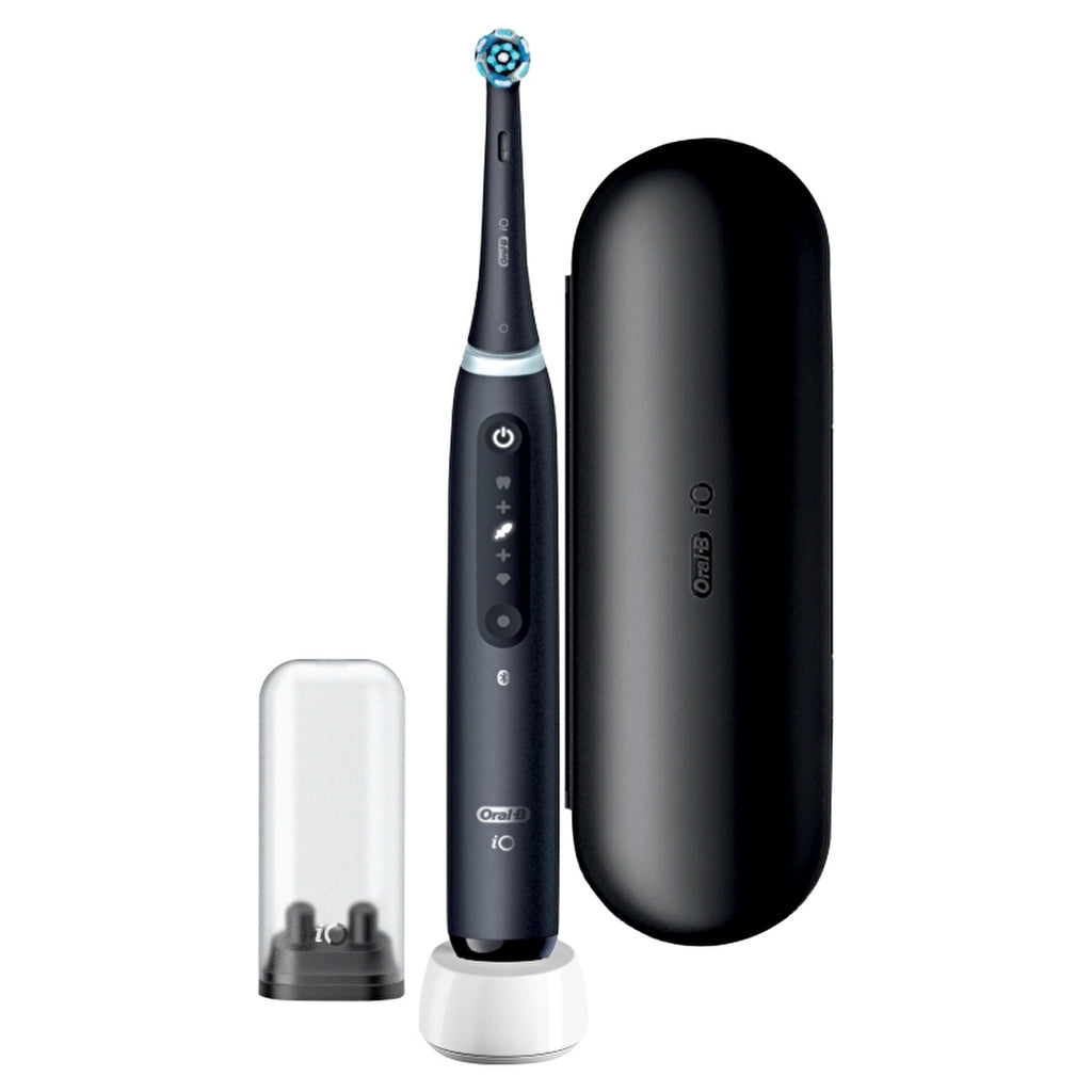 Oral-B Rechargeable / Electric Toothbrush iO5 Black with Artificial Intelligence Technology