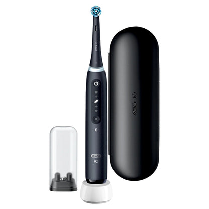 Oral-B Rechargeable / Electric Toothbrush iO5 Black with Artificial Intelligence Technology
