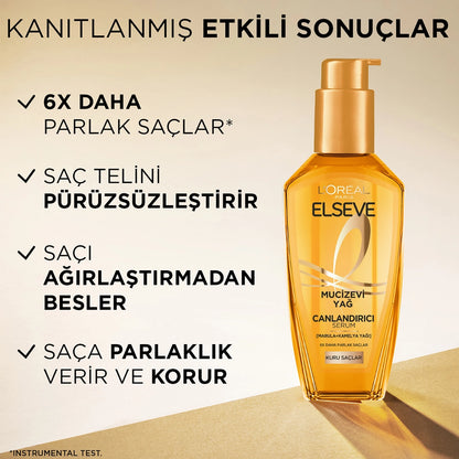 Loreal Paris Elseve Miraculous Oil Revitalizing Hair Serum 100 ml