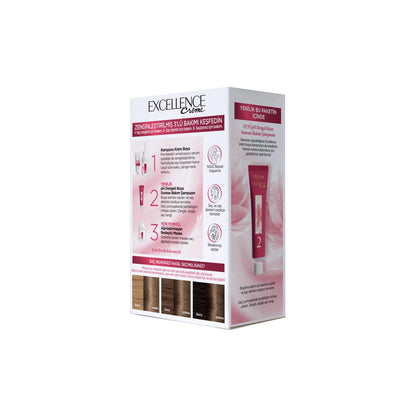 Loreal Paris Excellence Creme Hair Dye - 6.1 Ashy Light Brown