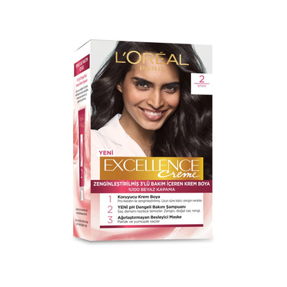 Loreal Paris Excellence Creme Hair Dye - 6.41 Hazelnut Brown