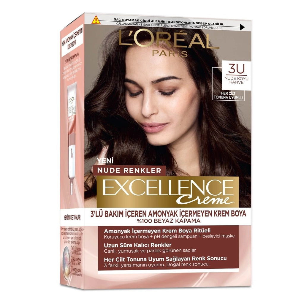 Loreal Paris Excellence Creme Nude Colors Hair Dye - 10U Nude Light Blonde