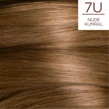 Loreal Paris Excellence Creme Nude Colors Hair Dye - 7U Nude Auburn
