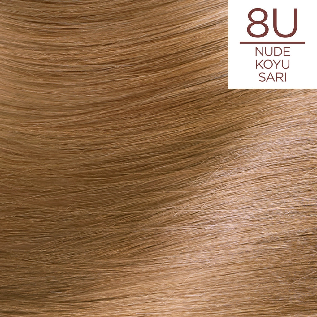 Loreal Paris Excellence Creme Nude Colors Hair Dye - 8U Nude Dark Blonde