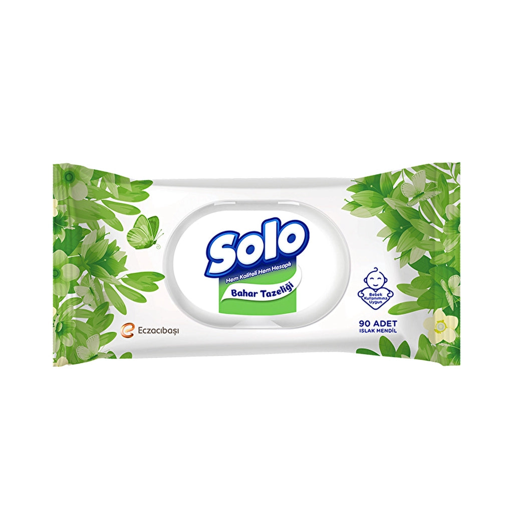 Solo Covered Wet Wipes 90&