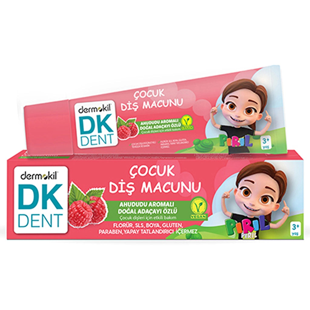 DK Dent Pırıl Raspberry Flavored Natural Sage Extract Children&