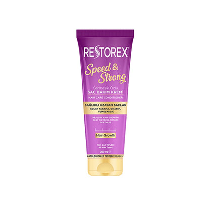 Restorex Speed ​​&amp; Strong Hair Care Cream with Healthy Growth Effect 250 ml