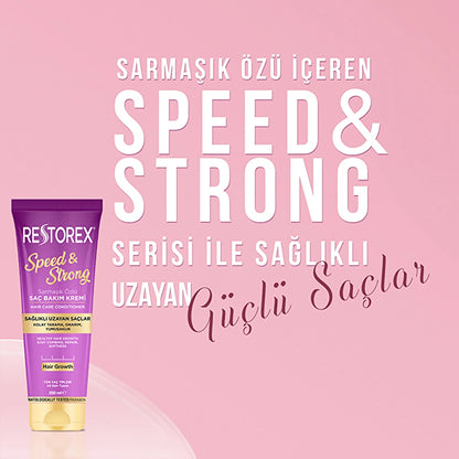 Restorex Speed ​​&amp; Strong Hair Care Cream with Healthy Growth Effect 250 ml