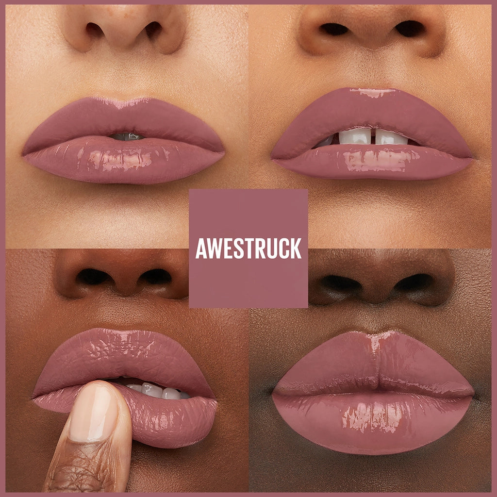 Maybelline New York Super Stay Vinyl Ink Long Lasting Liquid Glossy Lipstick 110 Awestruck