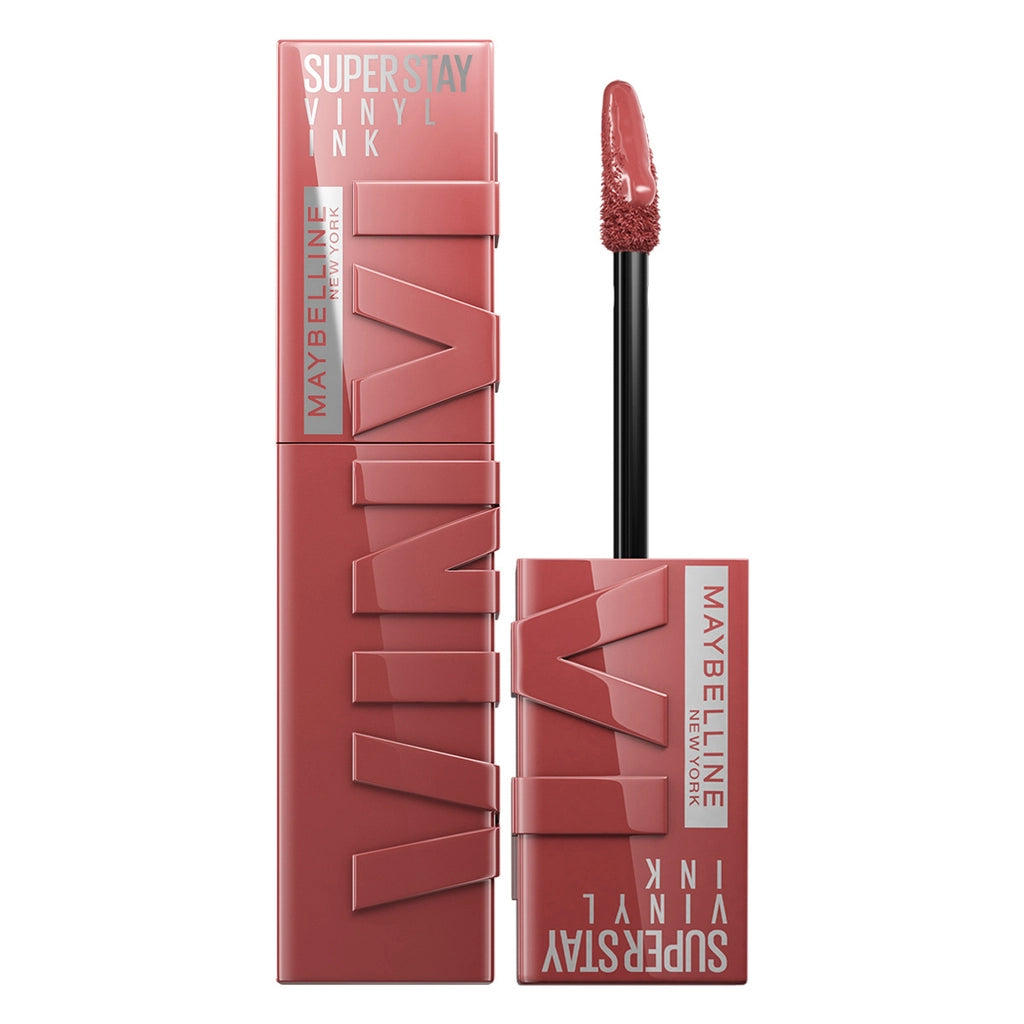 Maybelline New York Super Stay Vinyl Ink Long Lasting Liquid Shiny Lipstick 115 Peppy