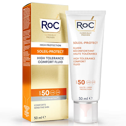 RoC High Protection SPF50 Facial Sunscreen for Sensitive Skin 50 ml