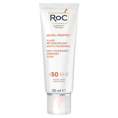 RoC High Protection SPF50 Facial Sunscreen for Sensitive Skin 50 ml
