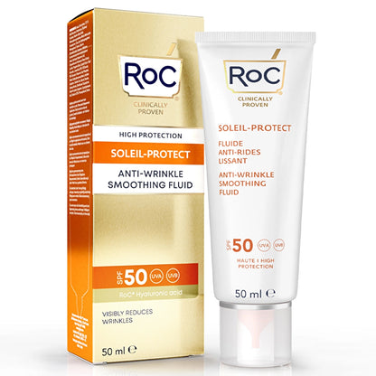 Roc Anti-Wrinkle Liquid Sunscreen SPF50+ 50 ml