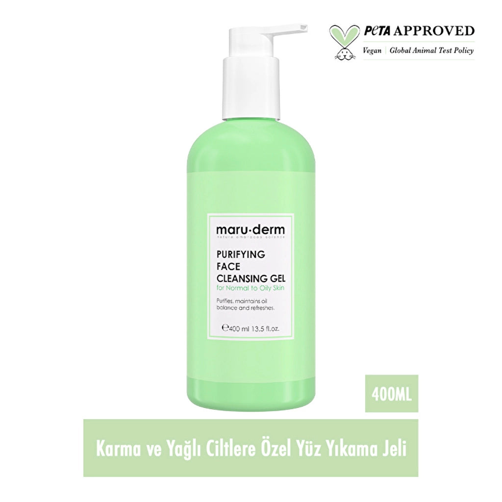 Maruderm Salicylic Acid BHA Facial Cleansing Gel Special for Combination and Oily Skin 400 ml