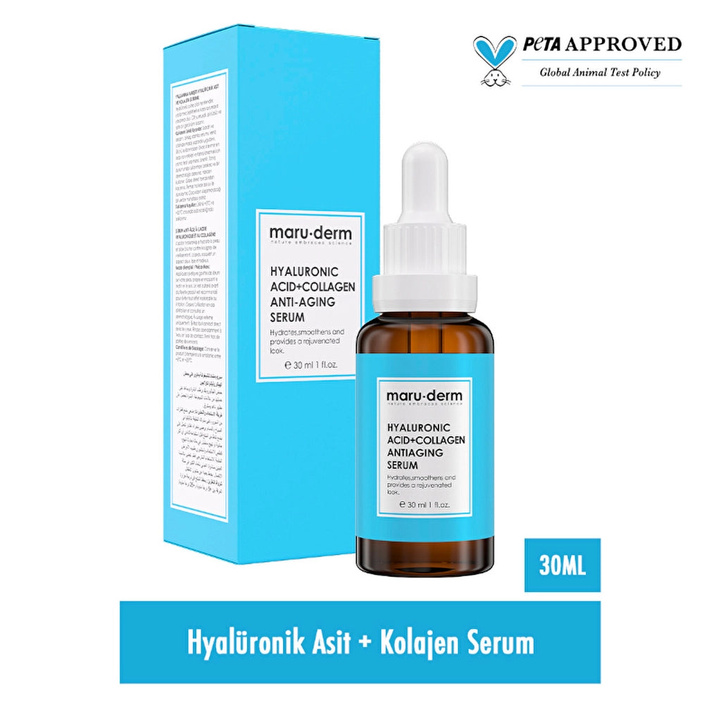 Maruderm Collagen and Hyaluronic Acid Skin Care Serum 30 ml