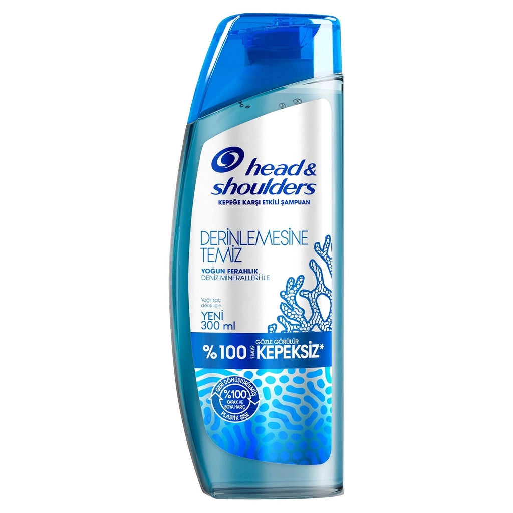 Head &amp; Shoulders Deep Clean Scalp Detox Anti-Dandruff Shampoo 300 ml