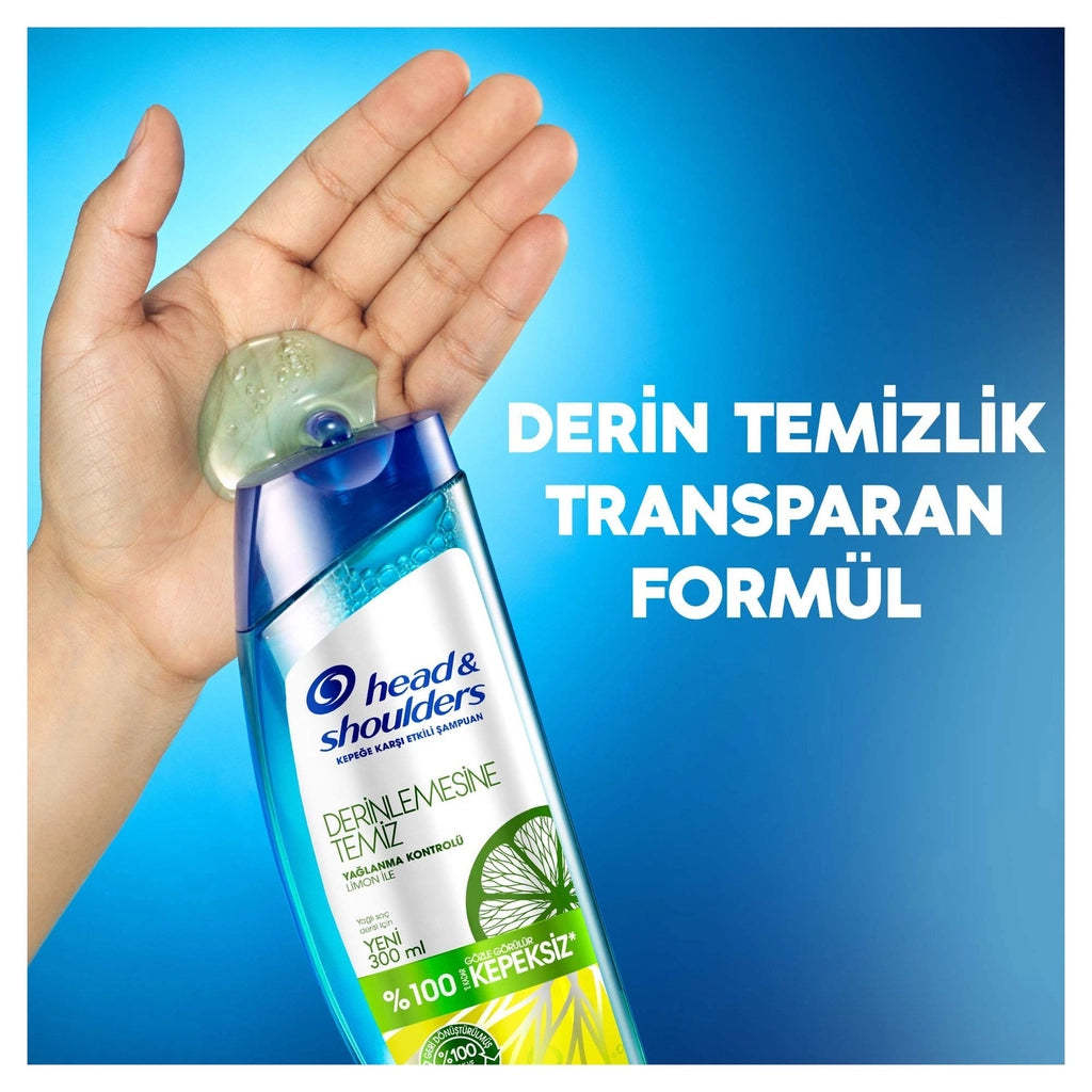 Head &amp; Shoulders Deep Clean Oil Control Anti-Dandruff Shampoo 300 ml