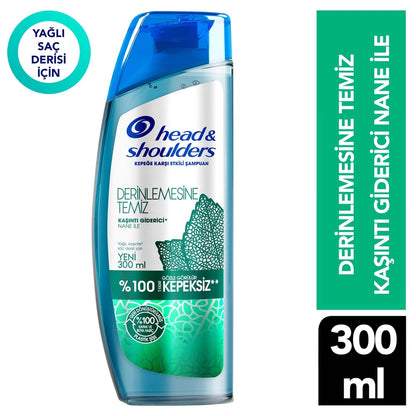 Head &amp; Shoulders Deep Clean Anti-Itching Anti-Dandruff Shampoo 300 ml