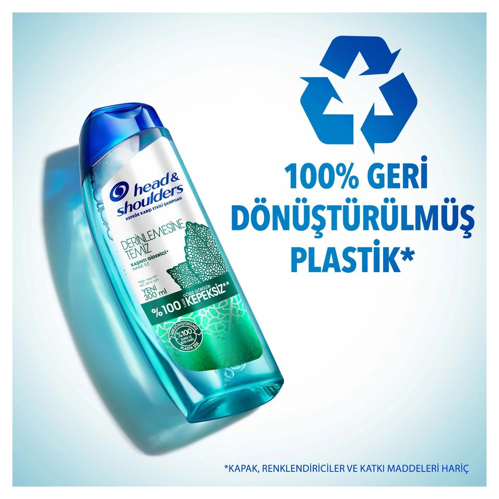 Head &amp; Shoulders Deep Clean Anti-Itching Anti-Dandruff Shampoo 300 ml