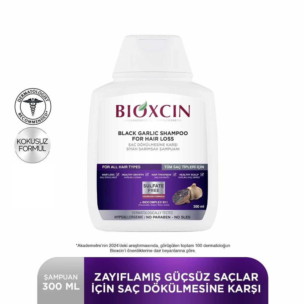 Bioxcin Black Garlic Shampoo 300 ml