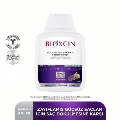 Bioxcin Black Garlic Shampoo 300 ml