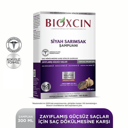 Bioxcin Black Garlic Shampoo 300 ml