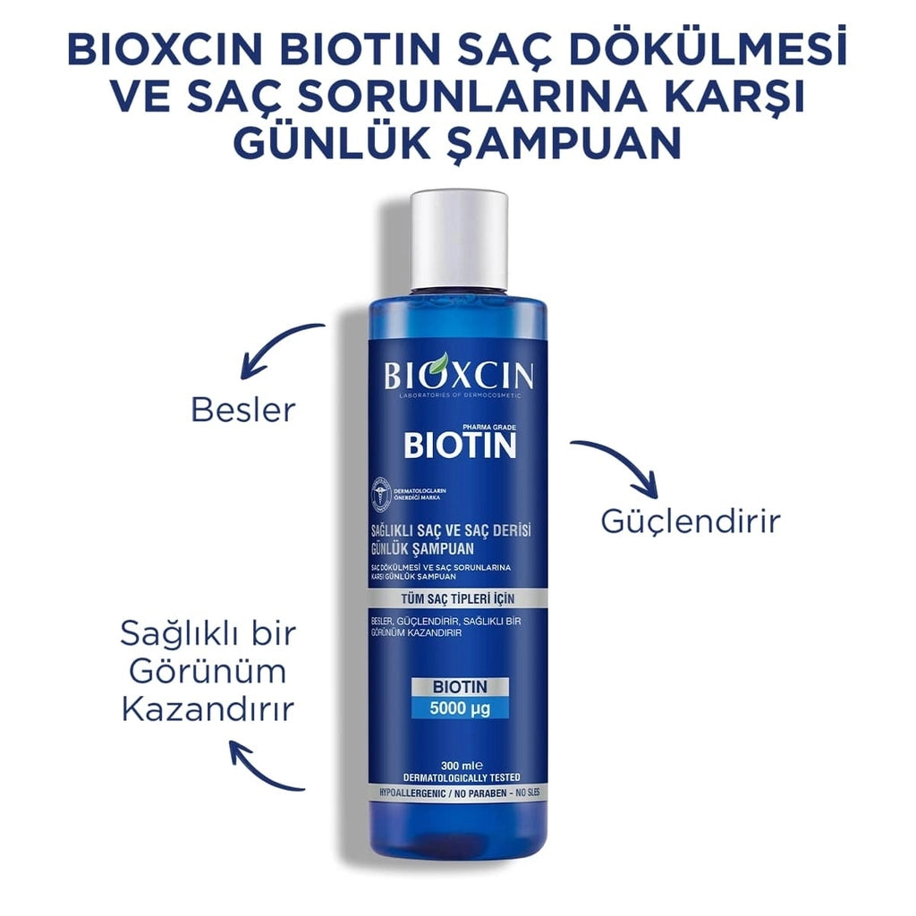 Bioxcin Biotin Shampoo 300 ml