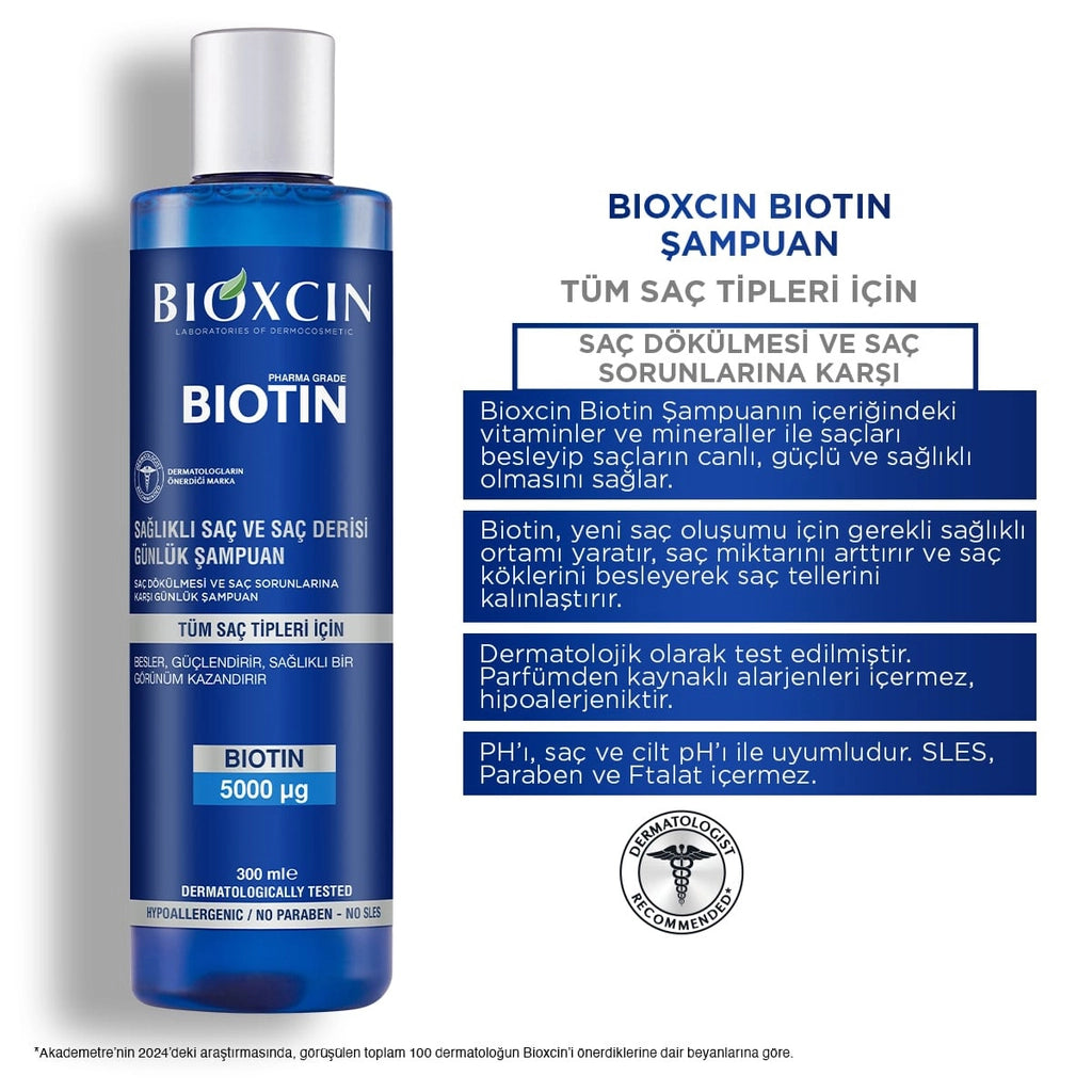 Bioxcin Biotin Shampoo 300 ml