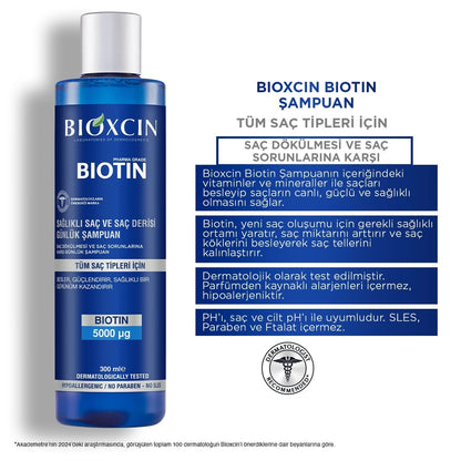 Bioxcin Biotin Shampoo 300 ml