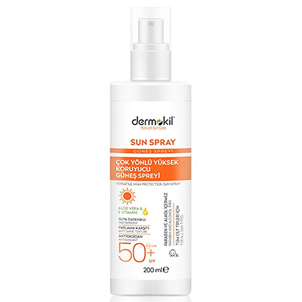 Dermokil Versatile High Protective 50+ SPF Sun Spray 200 ml