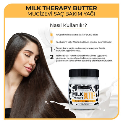 Morfose Milk Therapy Butter Miraculous Hair Care Oil 200 ml