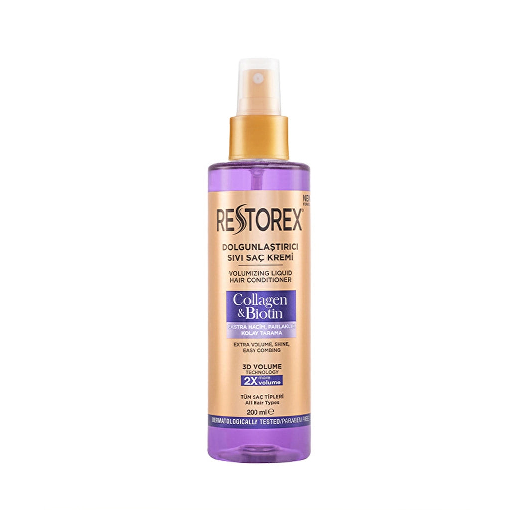 Restorex Collagen &amp; Biotin Plumping Liquid Hair Care Cream 200 ml
