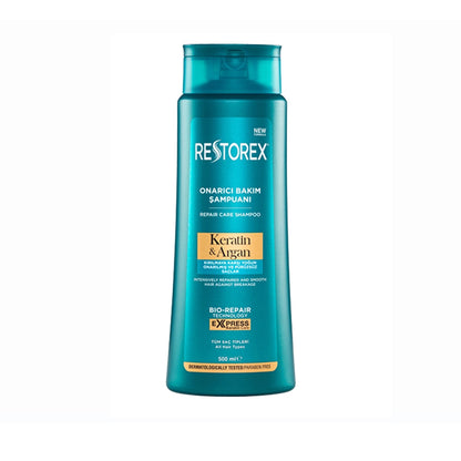 Restorex Keratin &amp; Argan Repair Hair Care Shampoo 500 ml