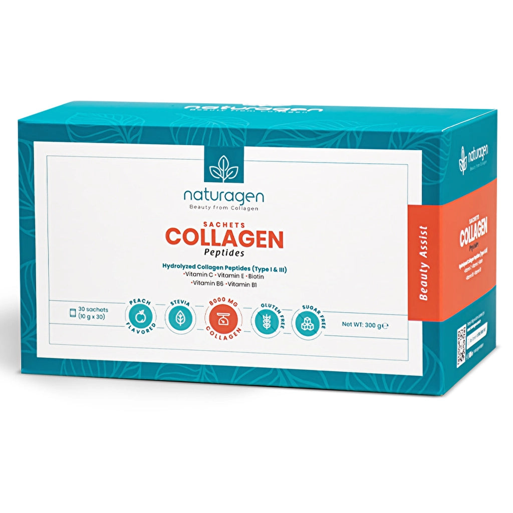 Naturagen Beauty Assist Peach Flavored Collagen 30 Sachet