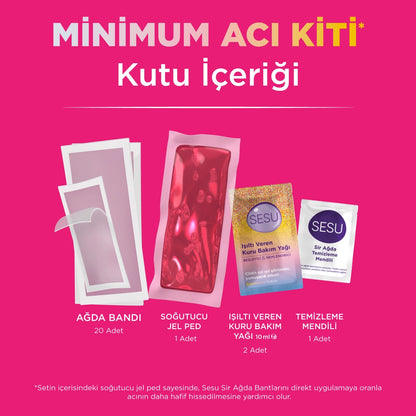 Sesu First Step to Waxing Set 24-pack