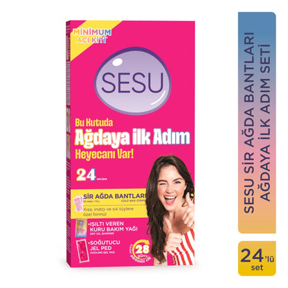Sesu First Step to Waxing Set 24-pack