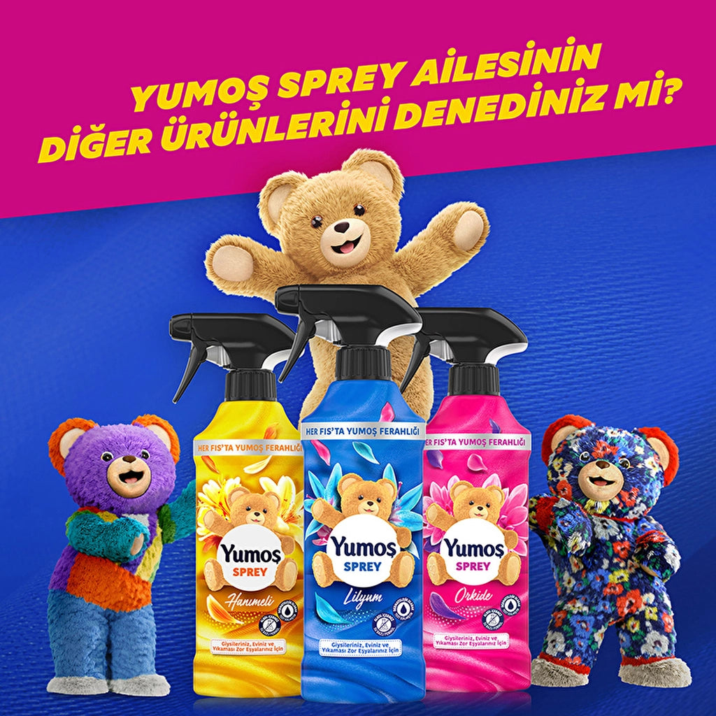 Yumoş Home and Textile Spray Orkide For Items Difficult to Wash 450 ml