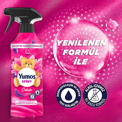 Yumoş Home and Textile Spray Orkide For Items Difficult to Wash 450 ml