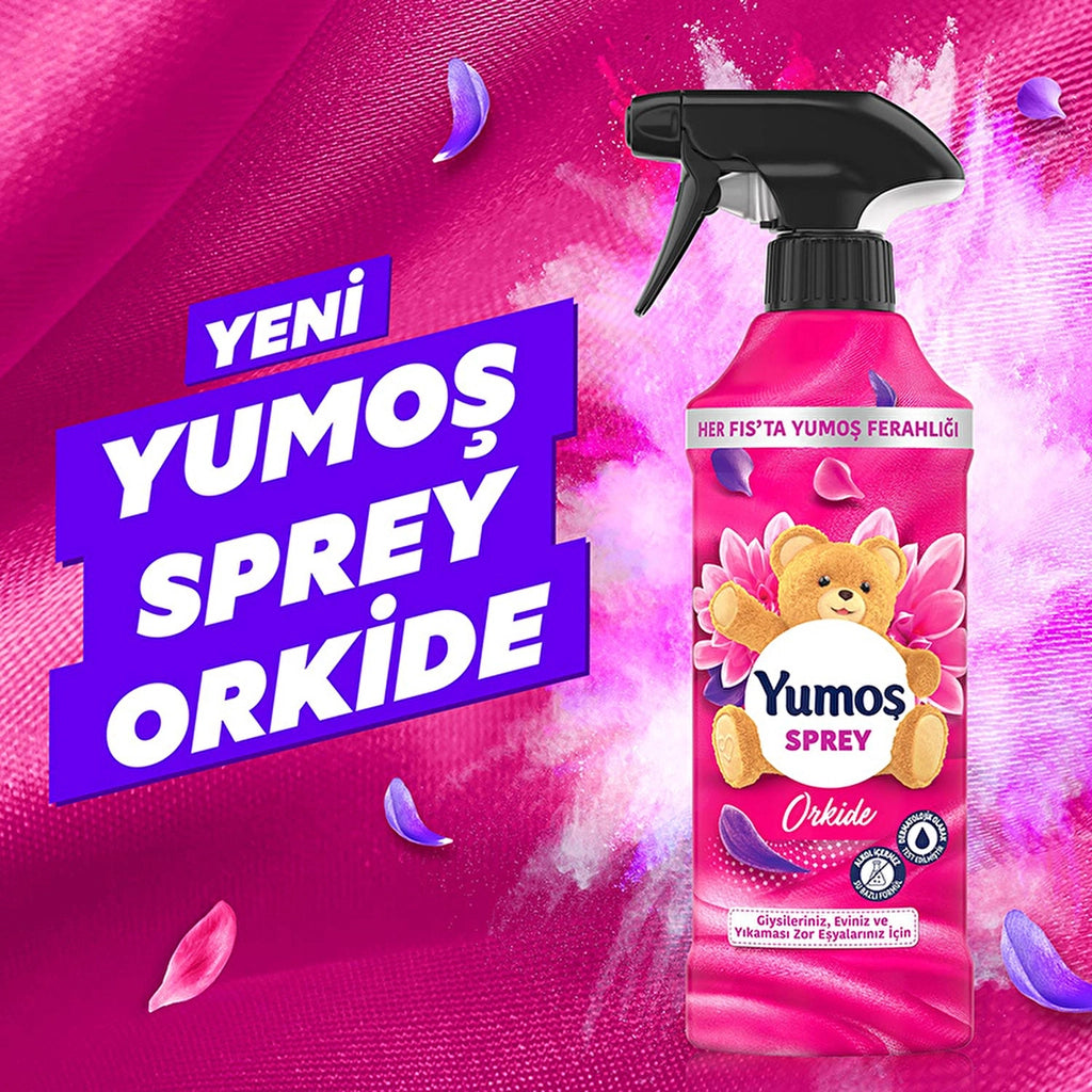 Yumoş Home and Textile Spray Orkide For Items Difficult to Wash 450 ml